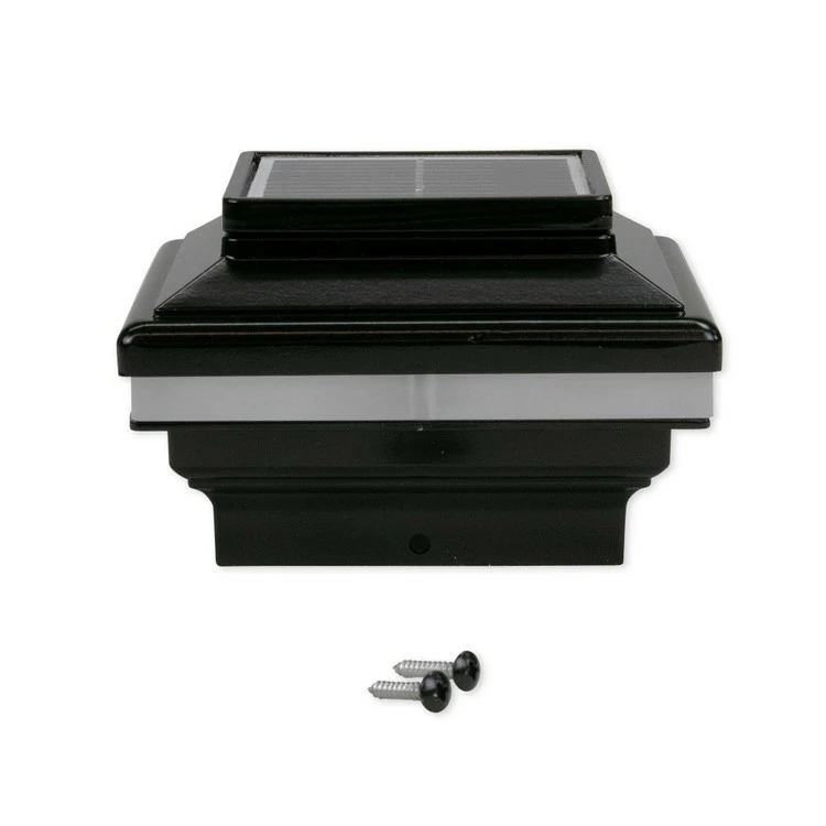 Aurora Deck Lighting Zena Solar Post Cap 3 Aurora Deck Lighting Zena Solar Post Cap