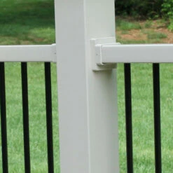 Color Guard Tuscany Vinyl Rail Bracket Kit -DIY HOME CENTER Shop CGDTVB main 15