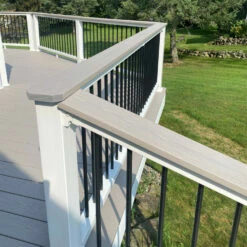 Color Guard Tuscany Vinyl Rail Bracket Kit -DIY HOME CENTER Shop CGDTVB main 20