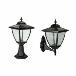 Classy Caps Elegante Solar Lamp - Black