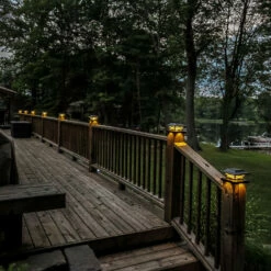 Classy Caps Kingsbridge Solar Post Cap 12 Classy Caps Kingsbridge Solar Post Cap -DIY HOME CENTER Shop CLSKBS main 50