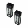 Classy Caps Lancaster Deck & Wall Light - Black - Pack Of 2 2 Classy Caps Lancaster Deck & Wall Light - Black - Pack Of 2 -DIY HOME CENTER Shop CLSLDWS main 10.default