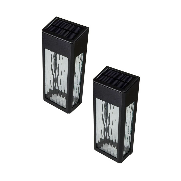 Classy Caps Lancaster Deck & Wall Light - Black - Pack Of 2 3 Classy Caps Lancaster Deck & Wall Light - Black - Pack Of 2