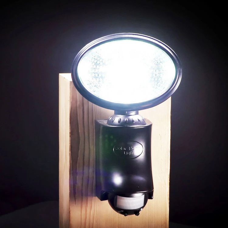 Classy Caps Solar Motion Sensor Security Light - Black 4 Classy Caps Solar Motion Sensor Security Light - Black - Image 2