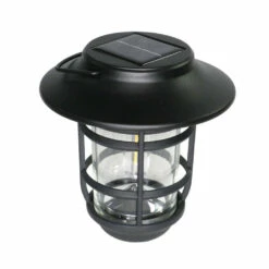 Classy Caps Nottingham Solar Hanging Coach Light - Black
