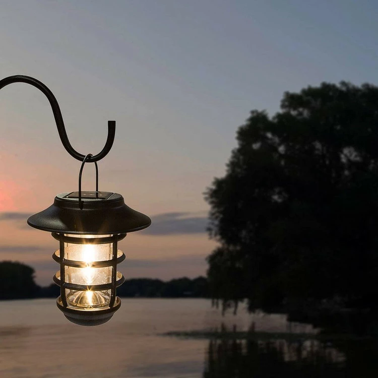 Classy Caps Nottingham Solar Hanging Coach Light - Black 7 Classy Caps Nottingham Solar Hanging Coach Light - Black - Image 5