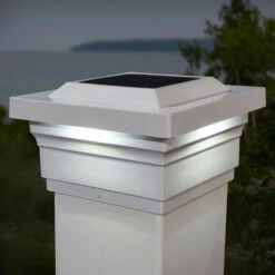 Classy Caps PVC Majestic Solar Post Cap -DIY HOME CENTER Shop CLSPVMS main 30