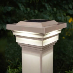 Classy Caps PVC Regal Solar Post Cap 10 Classy Caps PVC Regal Solar Post Cap -DIY HOME CENTER Shop CLSPVRS main 40