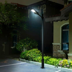 Classy Caps Solar Security Street Light - Black 9 Classy Caps Solar Security Street Light - Black -DIY HOME CENTER Shop CLSSSS main 30