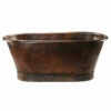 Premier Copper Products 72" Hammered Copper Modern Style Bathtub 1 Premier Copper Products 72" Hammered Copper Modern Style Bathtub -DIY HOME CENTER Shop COPBTM72DB main 10