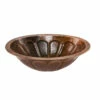 Premier Copper Products Oval Sunburst Under Counter Hammered Copper Sink 2 Premier Copper Products Oval Sunburst Under Counter Hammered Copper Sink -DIY HOME CENTER Shop COPLO19FSBDB main 10