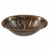 Premier Copper Products Oval Sunburst Self Rimming Hammered Copper Sink 1 Premier Copper Products Oval Sunburst Self Rimming Hammered Copper Sink -DIY HOME CENTER Shop COPLO19RSBDB main 10