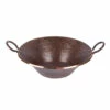 Premier Copper Products Round Hand Forged Old World Miners Pan Copper Vessel Sink 2 Premier Copper Products Round Hand Forged Old World Miners Pan Copper Vessel Sink -DIY HOME CENTER Shop COPPVMPDB main 10