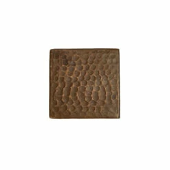 Premier Copper Products Hammered Copper Tile 3" X 3"