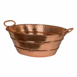 Premier Copper Products Oval Bucket Vessel Hammered Copper Sink With Handles In Polished Copper 7 Premier Copper Products Oval Bucket Vessel Hammered Copper Sink With Handles In Polished Copper -DIY HOME CENTER Shop COPVOB16PC SinkOnly 30