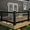 Deckorators Baroque Face Mount Balusters - 32-1/4" - Pack Of 60 - Satin Black 1 Deckorators Baroque Face Mount Balusters - 32-1/4" - Pack Of 60 - Satin Black -DIY HOME CENTER Shop DCK32BRQX main 10