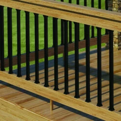 Deckorators Estate Square Balusters - 32" - Pack Of 100 - Satin Black