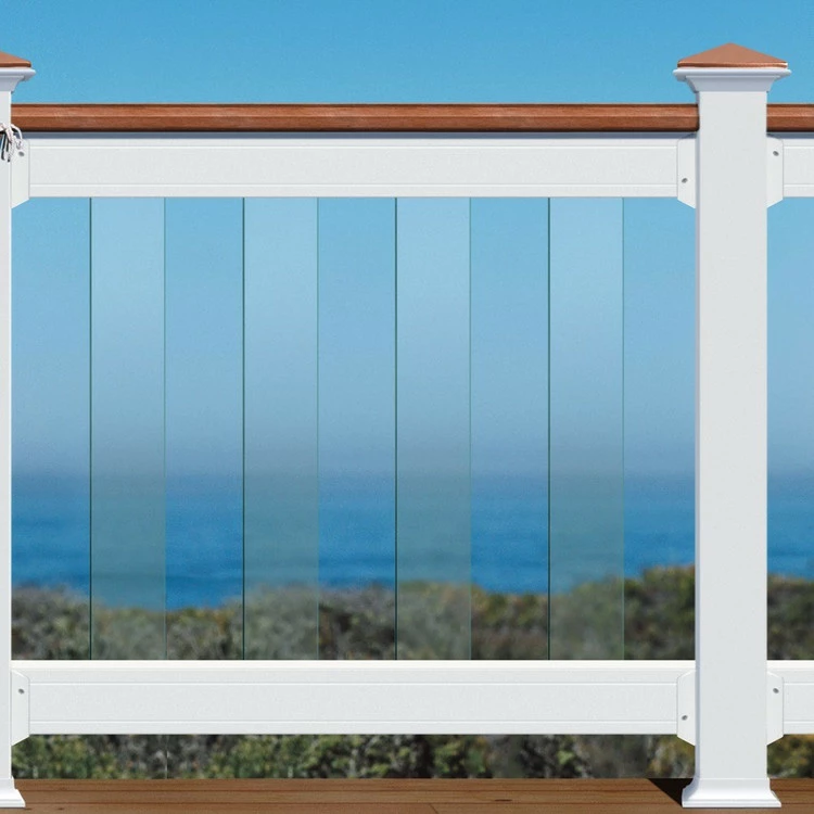 Deckorators Scenic Glass Balusters - 32" - Pack Of 5 3 Deckorators Scenic Glass Balusters - 32" - Pack Of 5