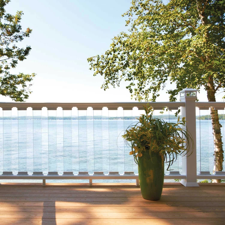 Deckorators Scenic Glass Rail Connectors - Pack Of 2 4 Deckorators Scenic Glass Rail Connectors - Pack Of 2 - Image 2