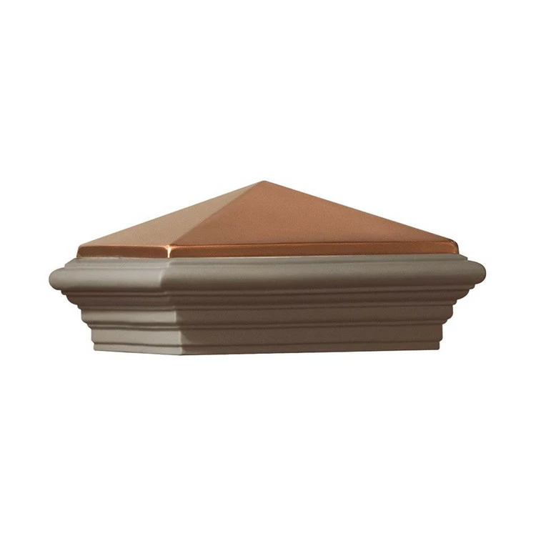 Deckorators Copper Post Cover Cap 3 Deckorators Copper Post Cover Cap