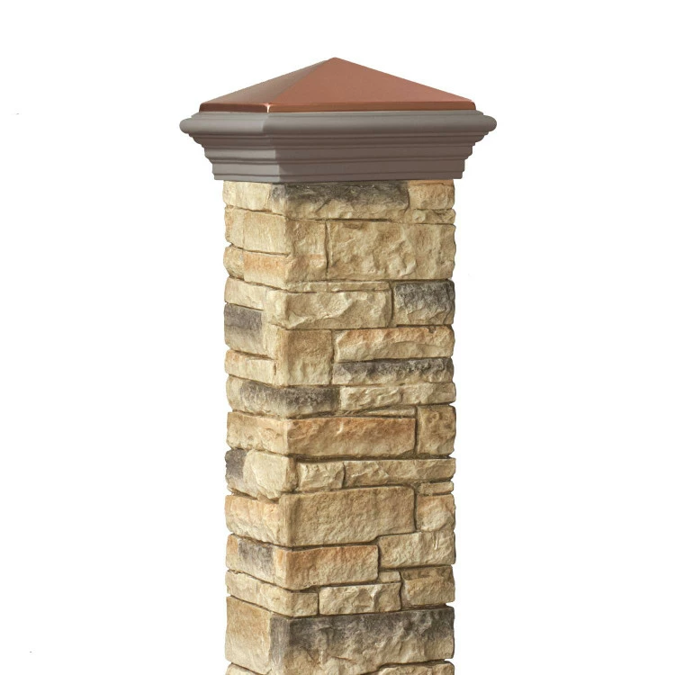 Deckorators Copper Post Cover Cap 4 Deckorators Copper Post Cover Cap - Image 2