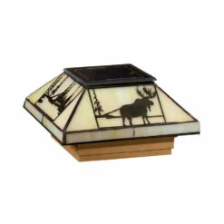 Deckorators Northwoods Filigreed Solar Post Cap - 4x4