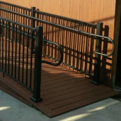DekPro Prestige ADA Handrail P-Loop Return -DIY HOME CENTER Shop DPRADAPLOOP main 30