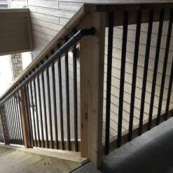 DekPro Prestige ADA Handrail Straight Round Handrail - 92" 8 DekPro Prestige ADA Handrail Straight Round Handrail - 92" -DIY HOME CENTER Shop DPRADARAIL92 main 30