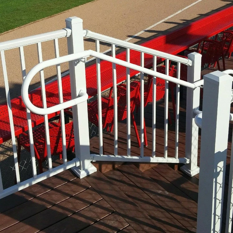 DekPro Prestige ADA Handrail Straight Round Handrail - 92" 6 DekPro Prestige ADA Handrail Straight Round Handrail - 92" - Image 4