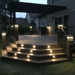 DekPro EFFEX Recessed Stair Light - Each -DIY HOME CENTER Shop DPREFSTEA main 25