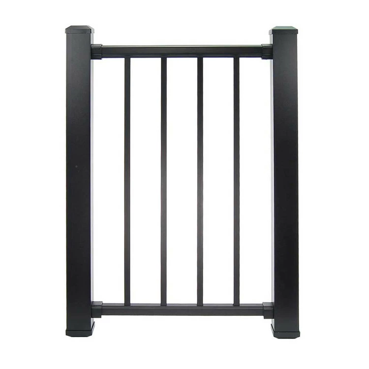 DekPro Prestige Aluminum Gate Post Kit - (2) 3" X 3" X 44" Posts 4 DekPro Prestige Aluminum Gate Post Kit - (2) 3" X 3" X 44" Posts - Image 2