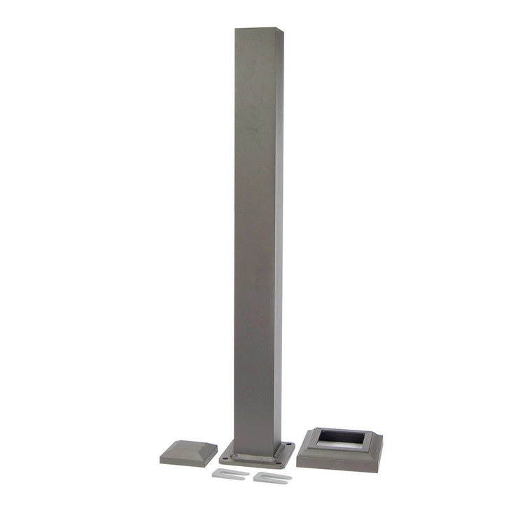 DekPro Prestige Aluminum Post, Cap & Skirt Kit - 4" X 4" 3 DekPro Prestige Aluminum Post, Cap & Skirt Kit - 4" X 4"