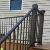 DekPro Prestige Aluminum Rail Kit With Square Balusters - 38" - Stair