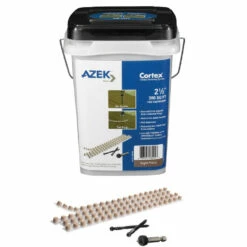 FastenMaster Collated Cortex For TimberTech Azek Decking - 300 Square Feet 14 FastenMaster Collated Cortex For TimberTech Azek Decking - 300 Square Feet -DIY HOME CENTER Shop FMRCTAZ300C AzekEnglishWalnut 70