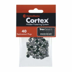 FastenMaster Cortex Replacement Plugs For Trex Decking - 40 Count -DIY HOME CENTER Shop FMRCTXTXPG TrexSelectWinchesterGrey 50