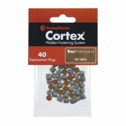 FastenMaster Cortex Replacement Plugs For Trex Decking - 40 Count -DIY HOME CENTER Shop FMRCTXTXPG TrexTranscendTikiTorch 140