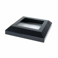 Fortress Post Base Cover 25 Fortress Post Base Cover -DIY HOME CENTER Shop FRTASKT GlossBlack 80