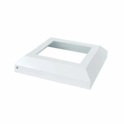 Fortress Post Base Cover 19 Fortress Post Base Cover -DIY HOME CENTER Shop FRTASKT White 110