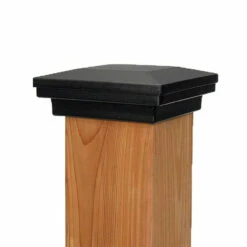Fortress Flat Pyramid Post Cap 26 Fortress Flat Pyramid Post Cap -DIY HOME CENTER Shop FRTCAPFLP BlackSand 80
