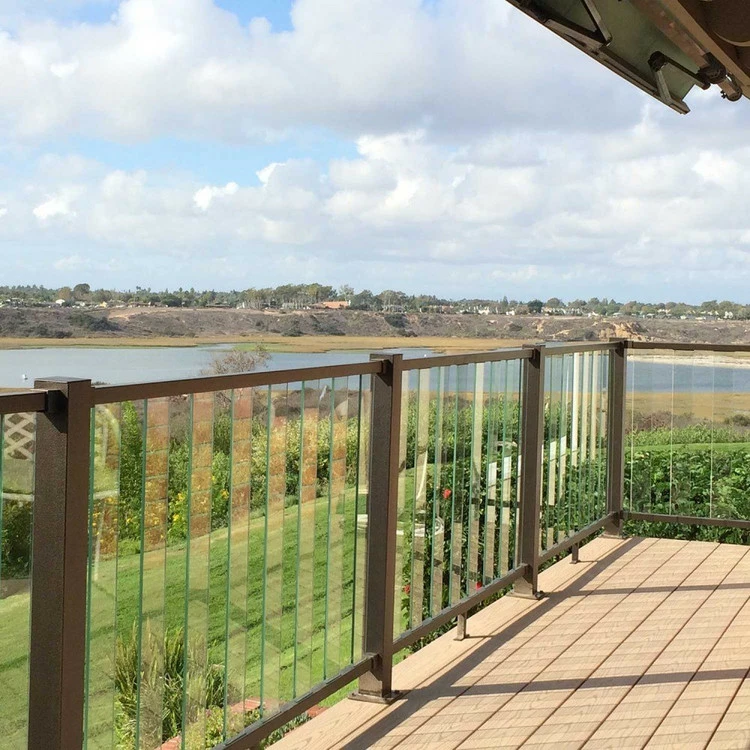 Fortress Pure View Clear Glass Balusters - 3.75" X 26" - Pack Of 5 3 Fortress Pure View Clear Glass Balusters - 3.75" X 26" - Pack Of 5