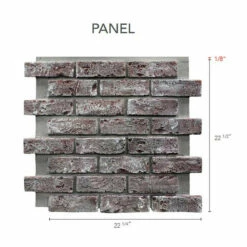 GenStone Faux Brick Panel 5 GenStone Faux Brick Panel -DIY HOME CENTER Shop GENBRFP main 15