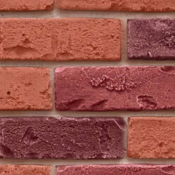 GenStone Faux Brick Sample 10 GenStone Faux Brick Sample -DIY HOME CENTER Shop GENBRSAM MultiColor 50