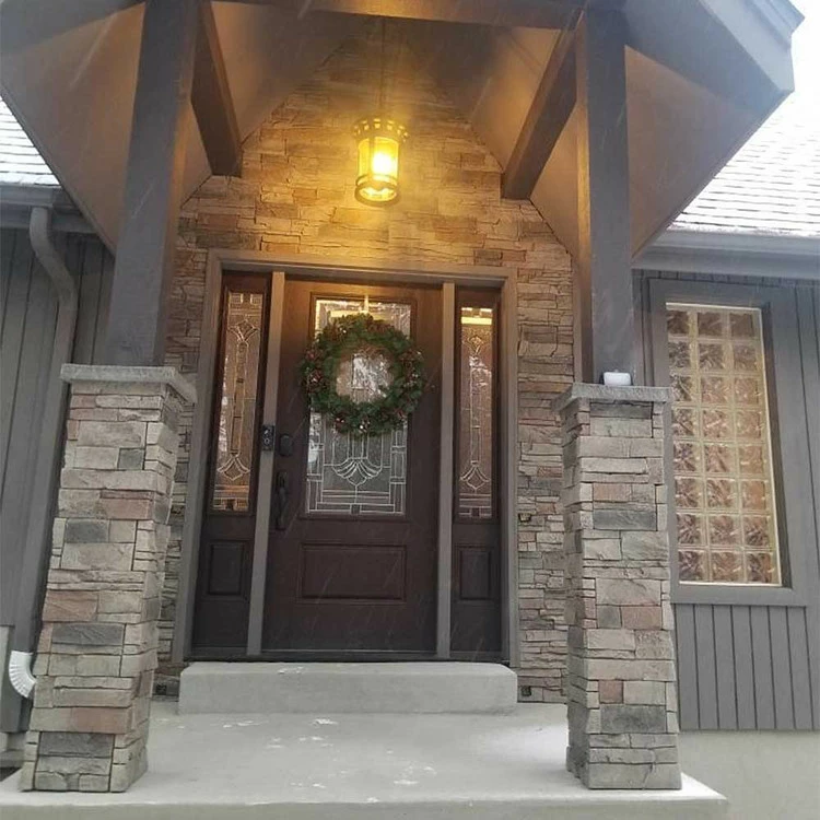 GenStone Faux Stacked Stone Flat Pillar Cap 4 GenStone Faux Stacked Stone Flat Pillar Cap - Image 2