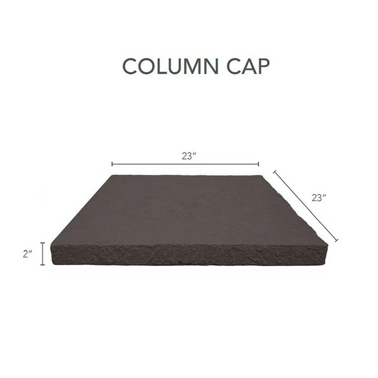 GenStone Faux Stacked Stone Peaked Column 4 GenStone Faux Stacked Stone Peaked Column - Image 2