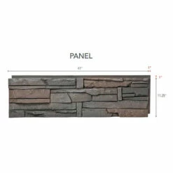 GenStone Faux Stacked Stone Panel 7 GenStone Faux Stacked Stone Panel -DIY HOME CENTER Shop GENSTP main 20