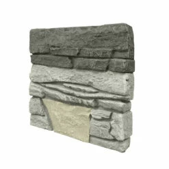 GenStone Faux Stacked Stone Sample -DIY HOME CENTER Shop GENSTSAM NorthernSlate 70