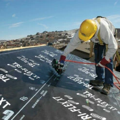 Grace Tri-Flex XT Synthetic Roofing Underlayment - 4' X 250' Roll 6 Grace Tri-Flex XT Synthetic Roofing Underlayment - 4' X 250' Roll -DIY HOME CENTER Shop GRATRIFLXXT main 15