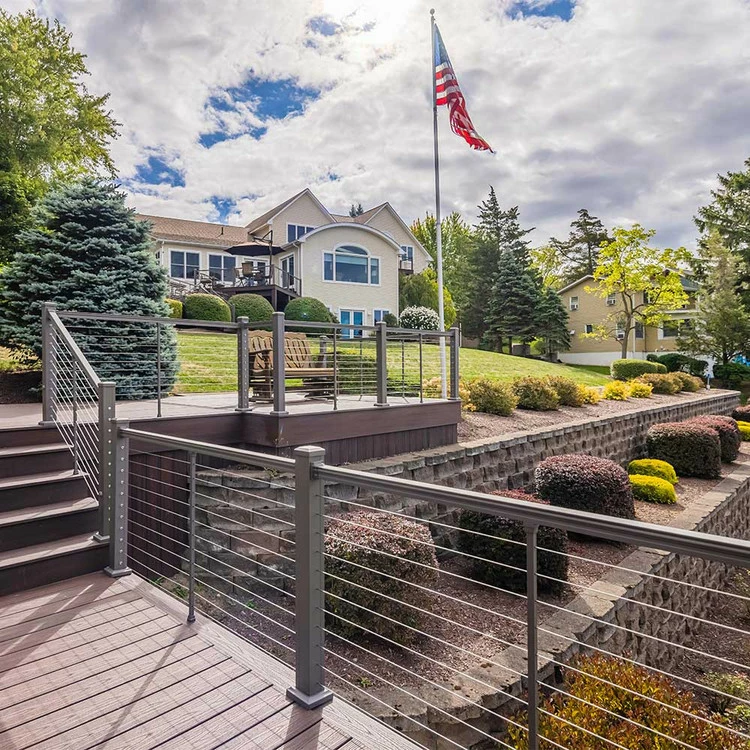 Key-Link American Series Horizontal Cable Rail Kit - 36" 7 Key-Link American Series Horizontal Cable Rail Kit - 36" - Image 5