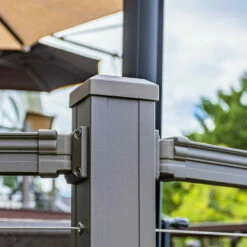 Key-Link Flat Aluminum Post Cap - 3.25" -DIY HOME CENTER Shop KEYPCFH main 30