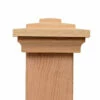 Nantucket Post Cap Beachwalk Cedar Post Cap 1 Nantucket Post Cap Beachwalk Cedar Post Cap -DIY HOME CENTER Shop NPCCDBCWK main 10